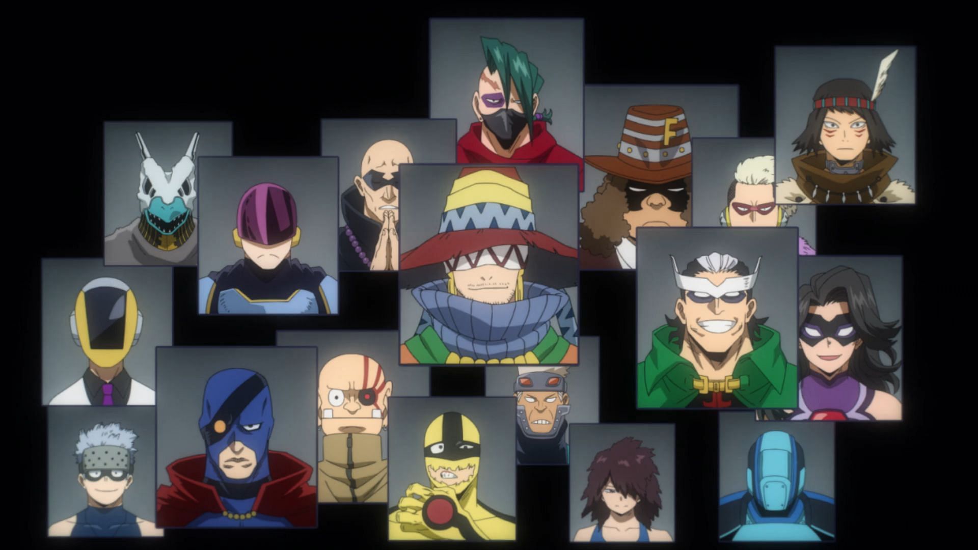 The pro heroes who died in the battle alongside Midnight in My Hero Academia (Image via Bones)